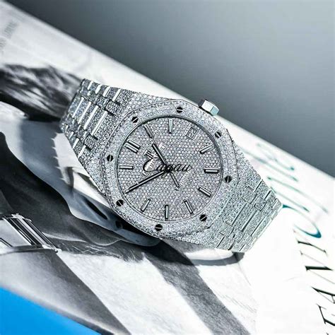 diamond encrusted audemars piguet|audemars piguet factory diamonds.